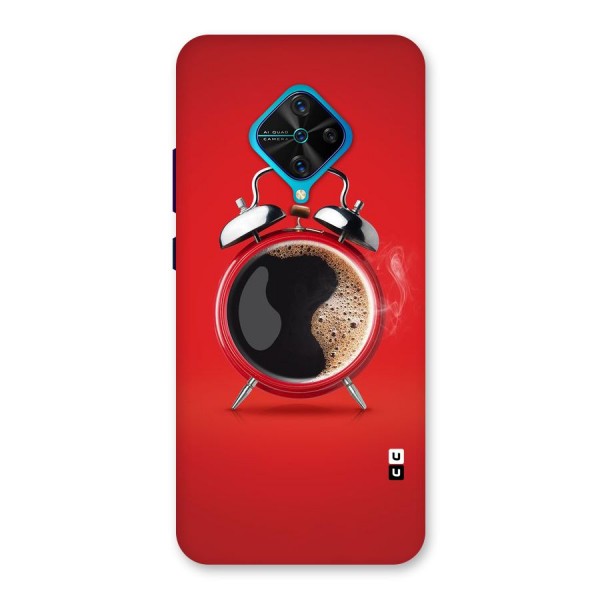 Coffee Clock Back Case for Vivo S1 Pro