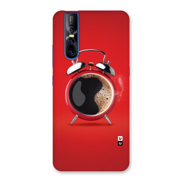 Coffee Clock Back Case for Vivo V15 Pro