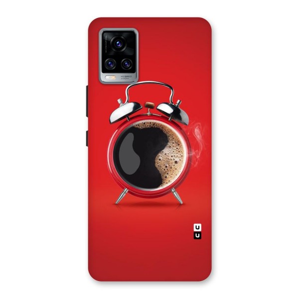 Coffee Clock Back Case for Vivo V20 Pro