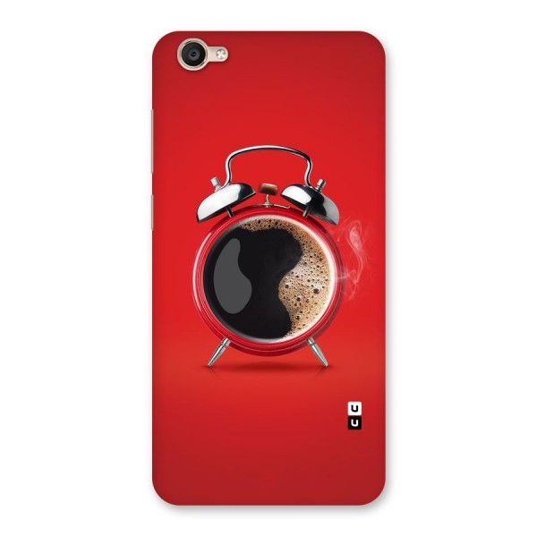 Coffee Clock Back Case for Vivo Y55s