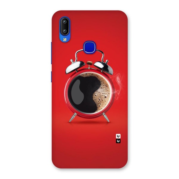 Coffee Clock Back Case for Vivo Y91