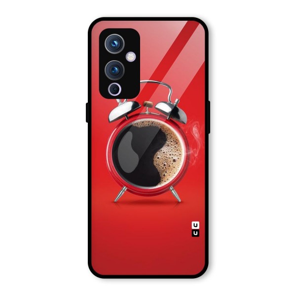 Coffee Clock Glass Back Case for OnePlus 9