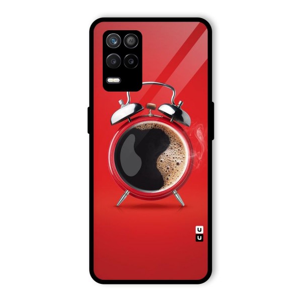 Coffee Clock Glass Back Case for Realme 9 5G