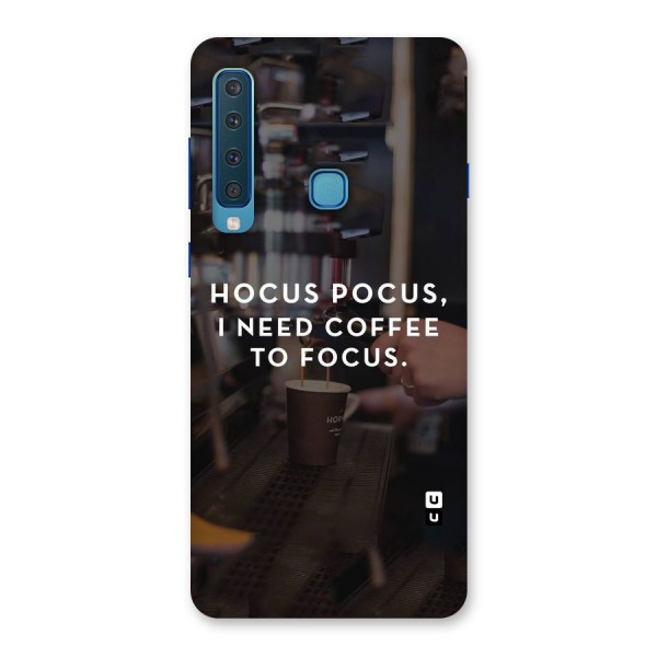 Coffee Focus Back Case for Galaxy A9 (2018)