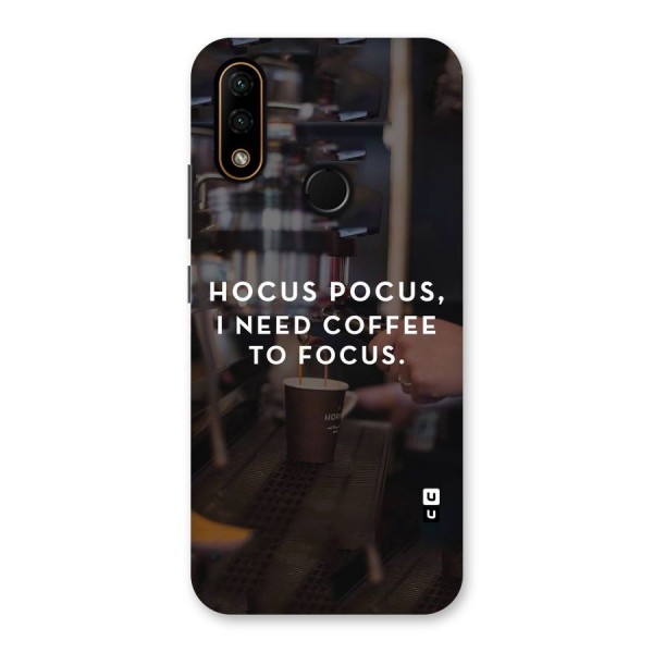 Coffee Focus Back Case for Lenovo A6 Note