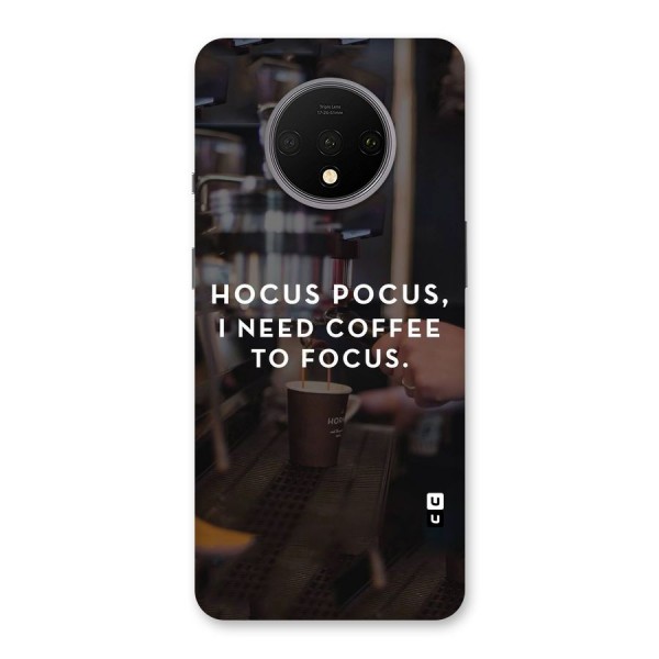 Coffee Focus Back Case for OnePlus 7T