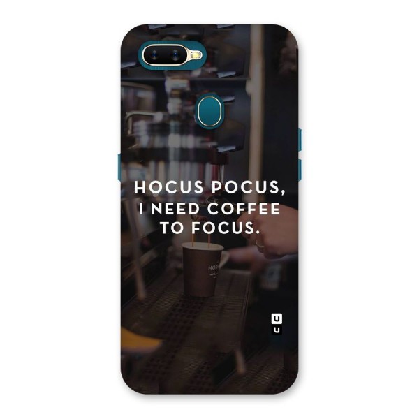 Coffee Focus Back Case for Oppo A7