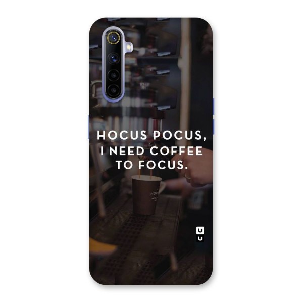 Coffee Focus Back Case for Realme 6