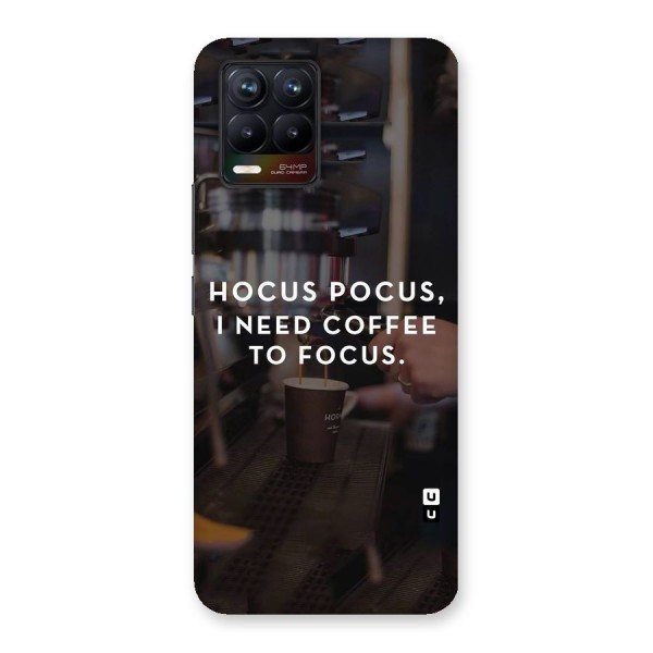 Coffee Focus Back Case for Realme 8