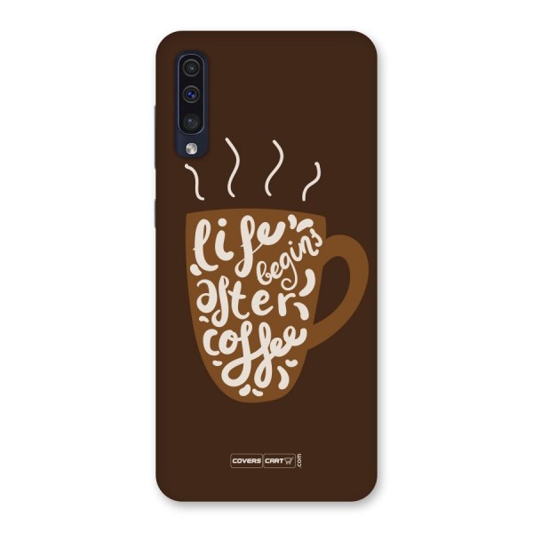 Coffee Mug Back Case for Galaxy A50