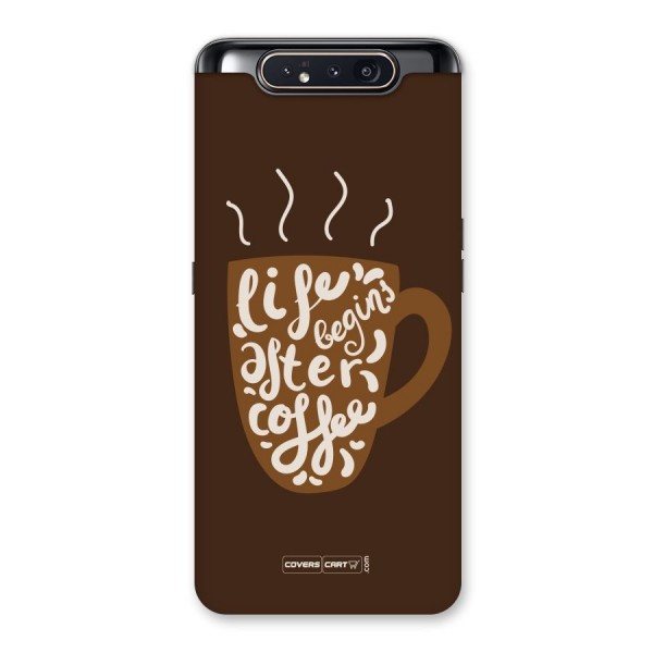 Coffee Mug Back Case for Galaxy A80