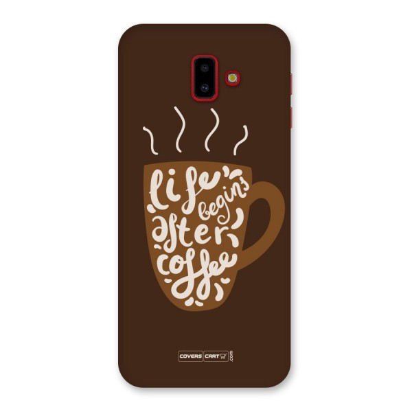 Coffee Mug Back Case for Galaxy J6 Plus