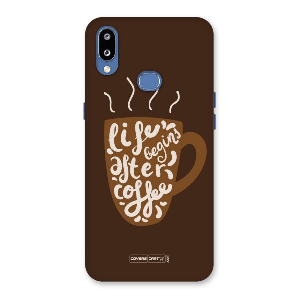 Coffee Mug Back Case for Galaxy M01s