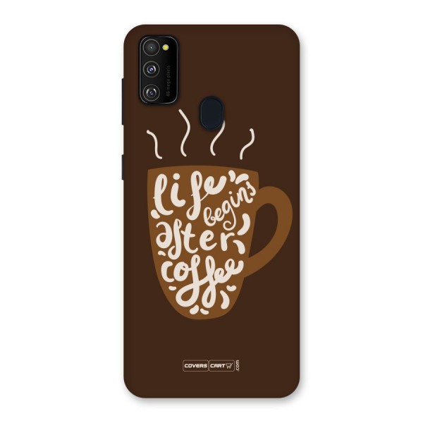 Coffee Mug Back Case for Galaxy M21