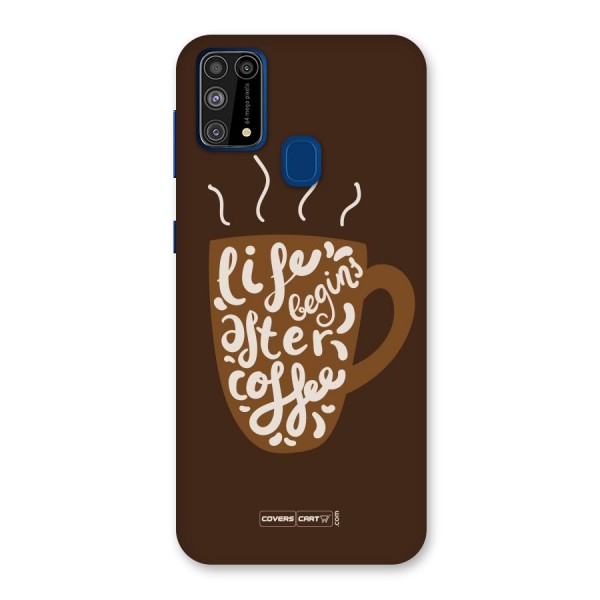 Coffee Mug Back Case for Galaxy M31