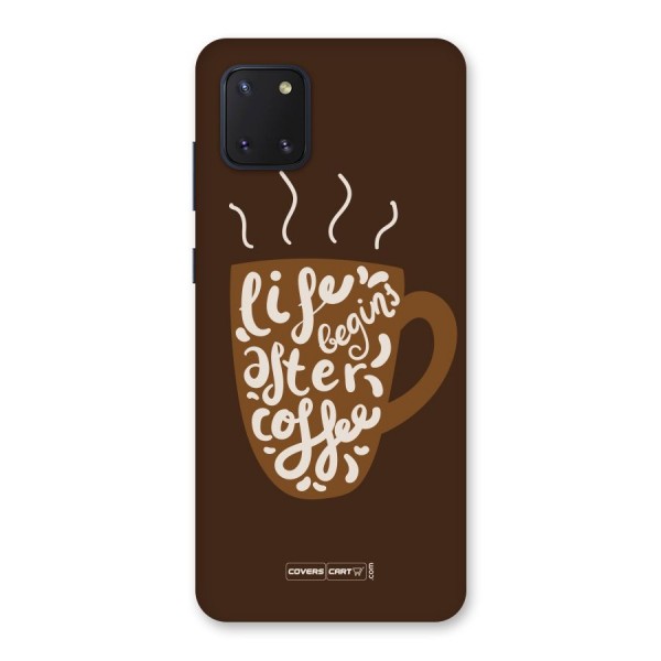 Coffee Mug Back Case for Galaxy Note 10 Lite