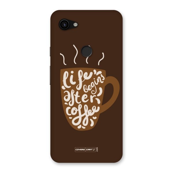 Coffee Mug Back Case for Google Pixel 3a XL