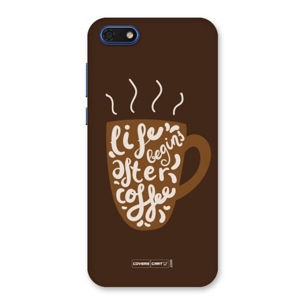 Coffee Mug Back Case for Honor 7s