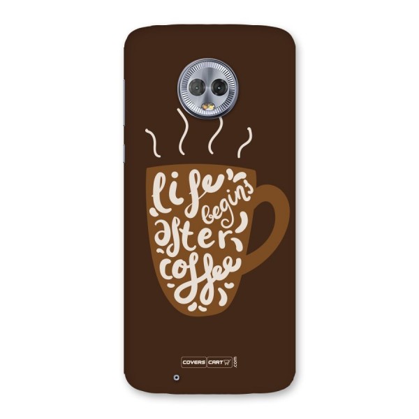 Coffee Mug Back Case for Moto G6