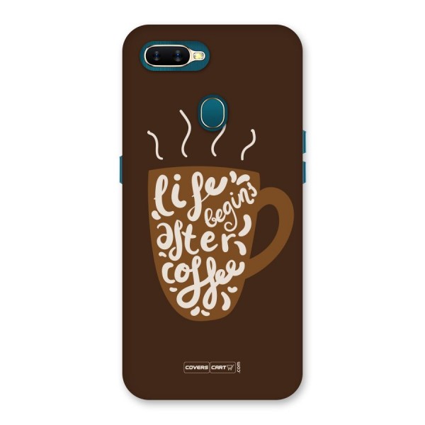 Coffee Mug Back Case for Oppo A12