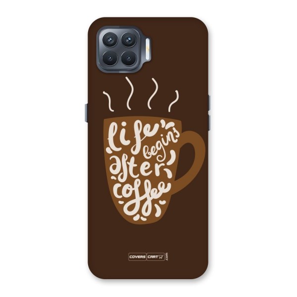 Coffee Mug Back Case for Oppo F17 Pro