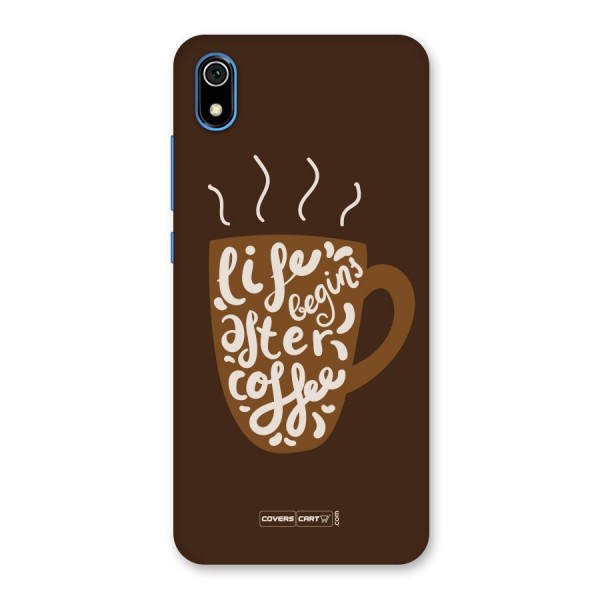 Coffee Mug Back Case for Redmi 7A