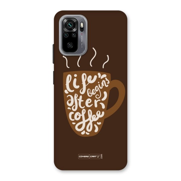 Coffee Mug Back Case for Redmi Note 10