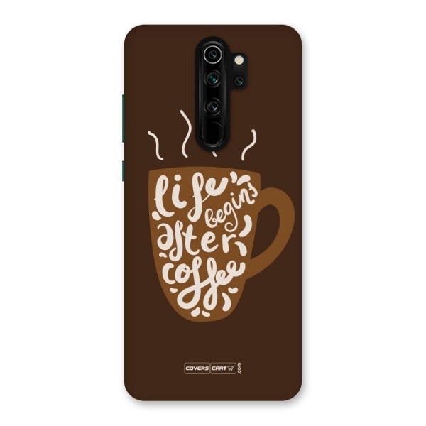 Coffee Mug Back Case for Redmi Note 8 Pro