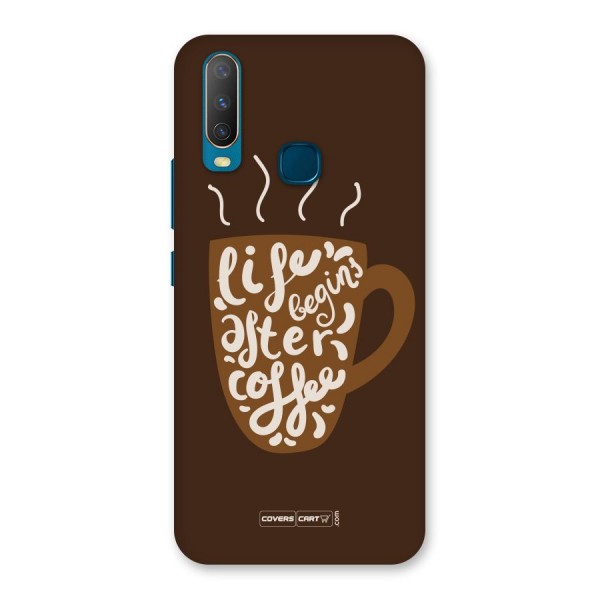 Coffee Mug Back Case for Vivo U10