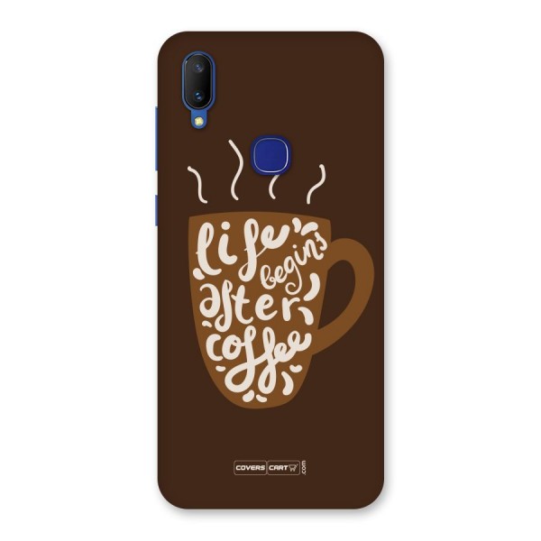 Coffee Mug Back Case for Vivo V11