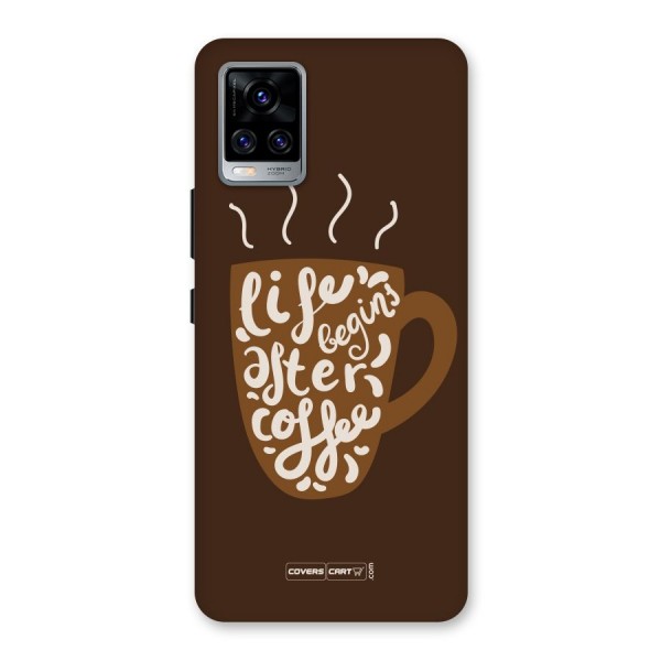 Coffee Mug Back Case for Vivo V20 Pro