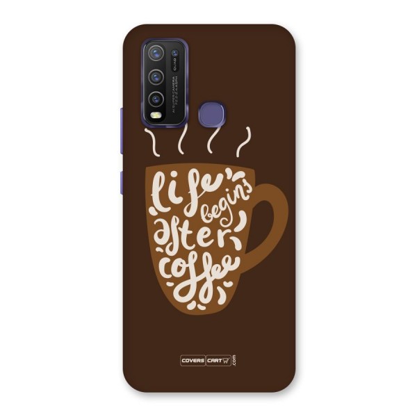 Coffee Mug Back Case for Vivo Y30