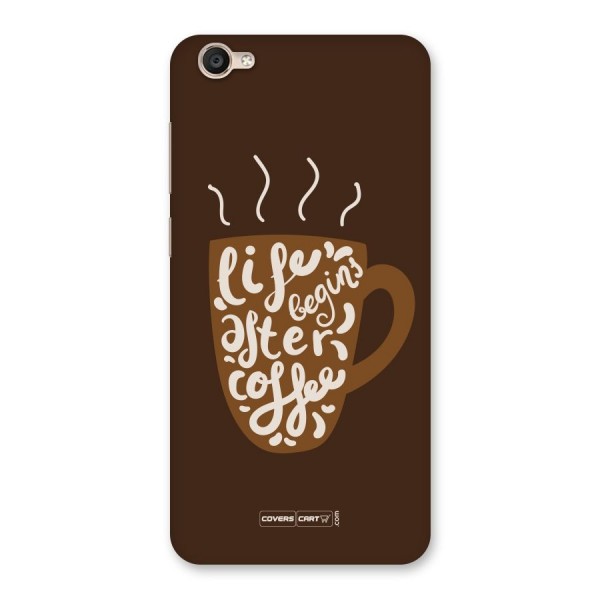 Coffee Mug Back Case for Vivo Y55s