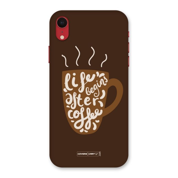 Coffee Mug Back Case for iPhone XR