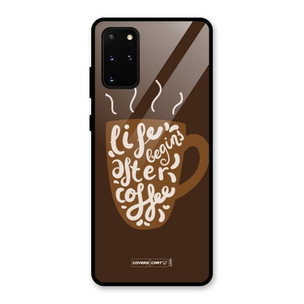 Coffee Mug Glass Back Case for Galaxy S20 Plus