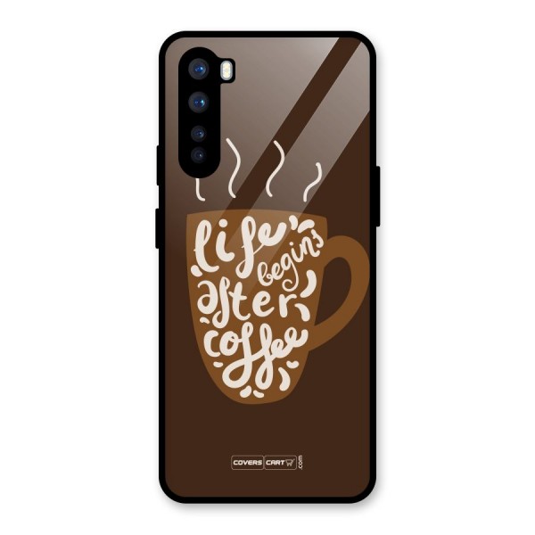 Coffee Mug Glass Back Case for OnePlus Nord