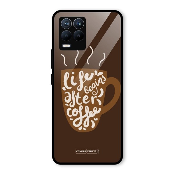 Coffee Mug Glass Back Case for Realme 8 Pro