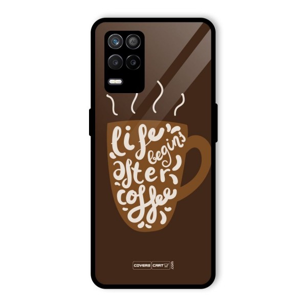 Coffee Mug Glass Back Case for Realme 9 5G