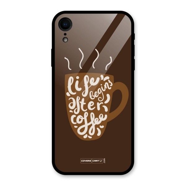 Coffee Mug Glass Back Case for XR