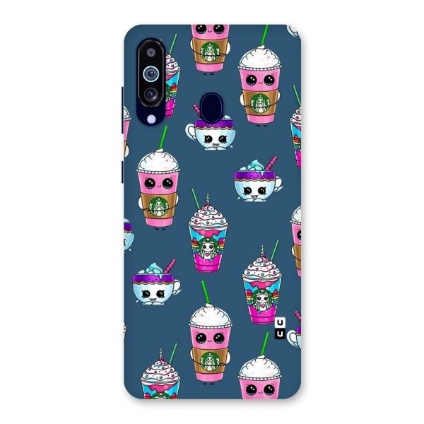 Coffee Mugs Back Case for Galaxy A60