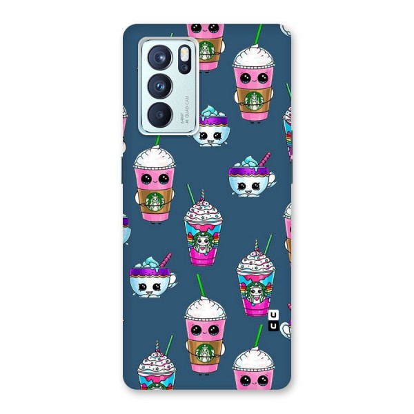 Coffee Mugs Back Case for Oppo Reno6 Pro 5G