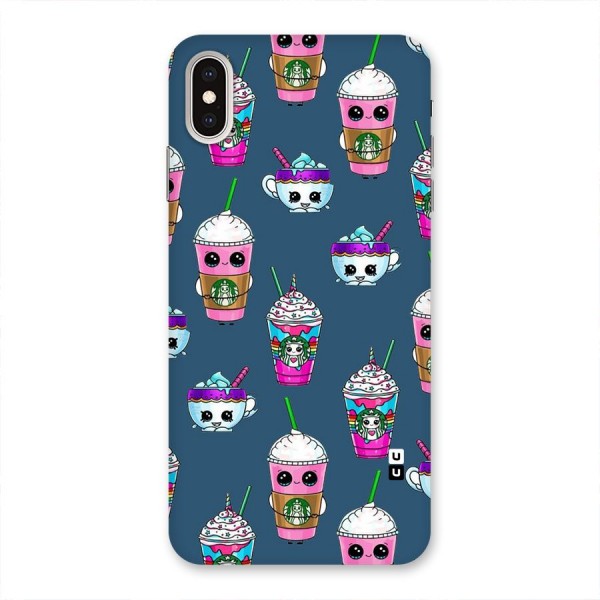 Coffee Mugs Back Case for iPhone XS Max