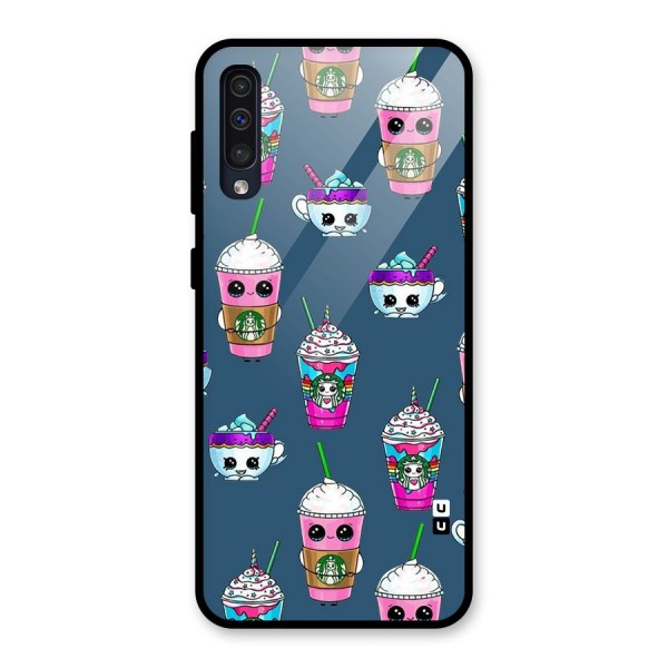 Coffee Mugs Glass Back Case for Galaxy A50s