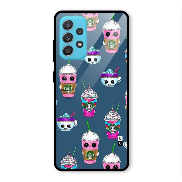 Coffee Mugs Glass Back Case for Galaxy A52s 5G