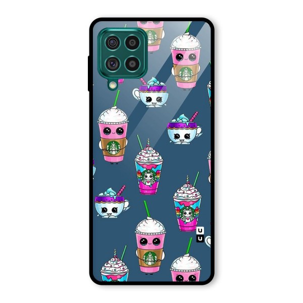 Coffee Mugs Glass Back Case for Galaxy F62