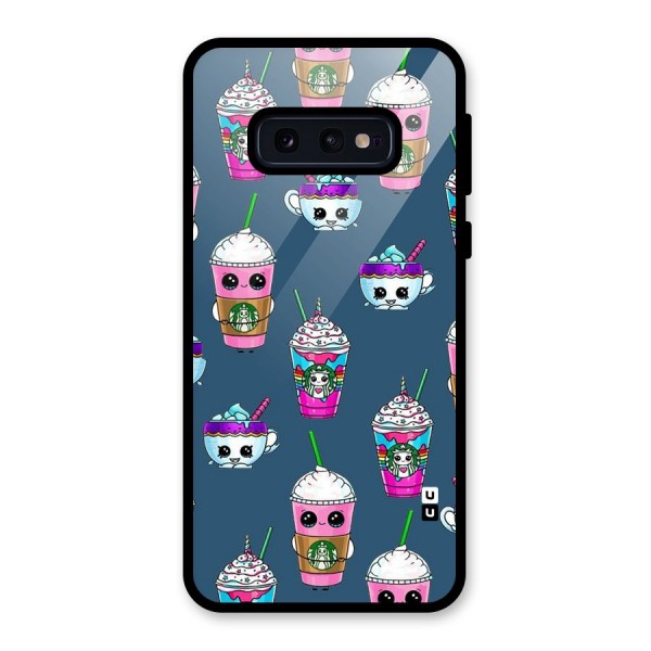 Coffee Mugs Glass Back Case for Galaxy S10e