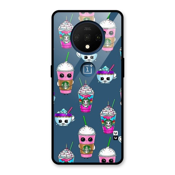 Coffee Mugs Glass Back Case for OnePlus 7T