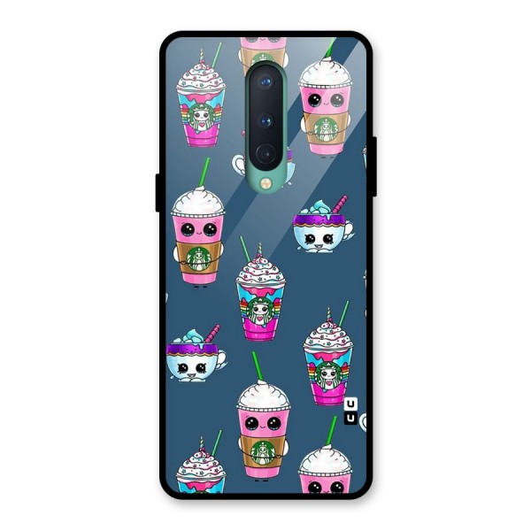 Coffee Mugs Glass Back Case for OnePlus 8