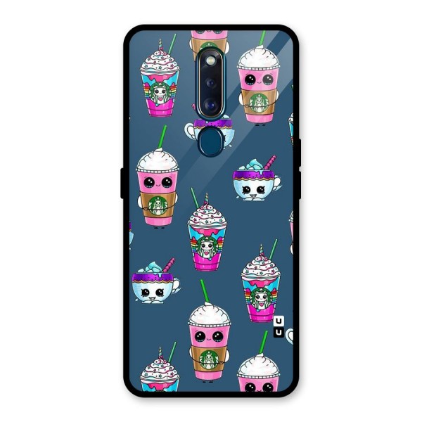 Coffee Mugs Glass Back Case for Oppo F11 Pro