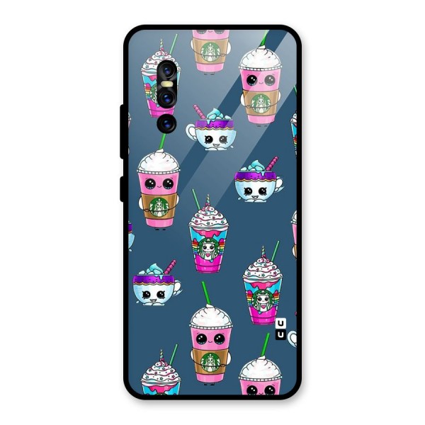 Coffee Mugs Glass Back Case for Vivo V15 Pro